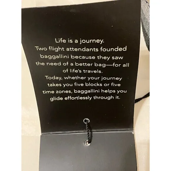 Baggallini Black Zipped Purse/Crossbody/Hand Bag Inner pckt 11x9,5x4 - Picture 8 of 16